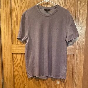 Michael Kors Men's Heathered Purple Tee Medium EUC
